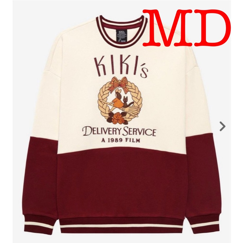 MD Studio Ghibli Kiki's Delivery Service Panel Crewneck